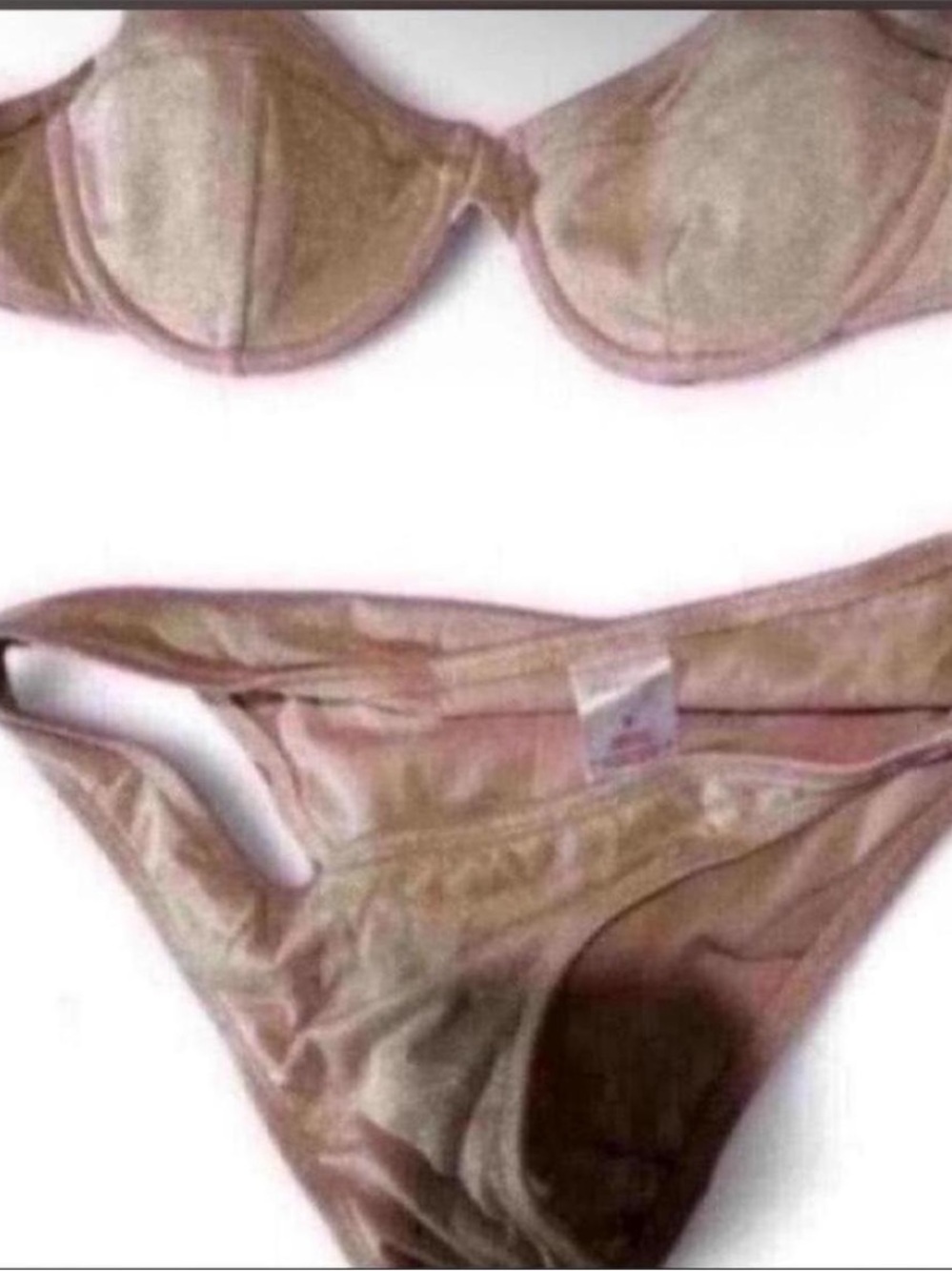 Xhilaration Metallic Bronze Two-Piece Bikini